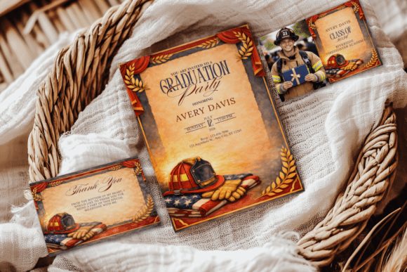 Download Firefighter Graduation Ceremony Invitation - Premium Resources