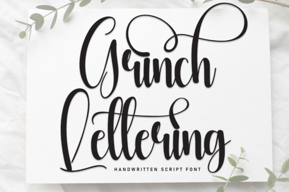 Download Grinch Lettering - Letter Collection